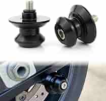 Xitomer 1 Pair M10 X1.25 Motorcycle Swing arm Sliders Spools